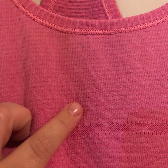 Lululemon pink swiftly tech racerback - Picture 2 of 5